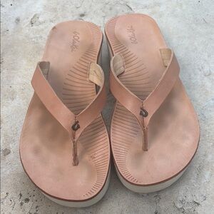 OluKai Light Brown Sandals